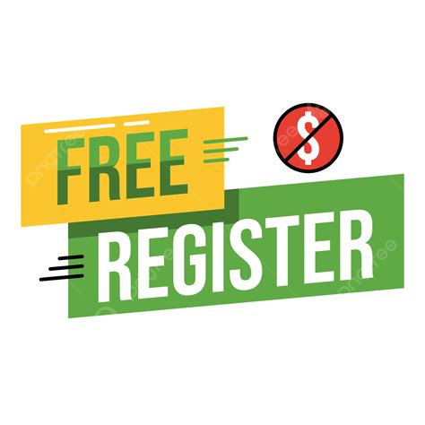 Free Registration.
